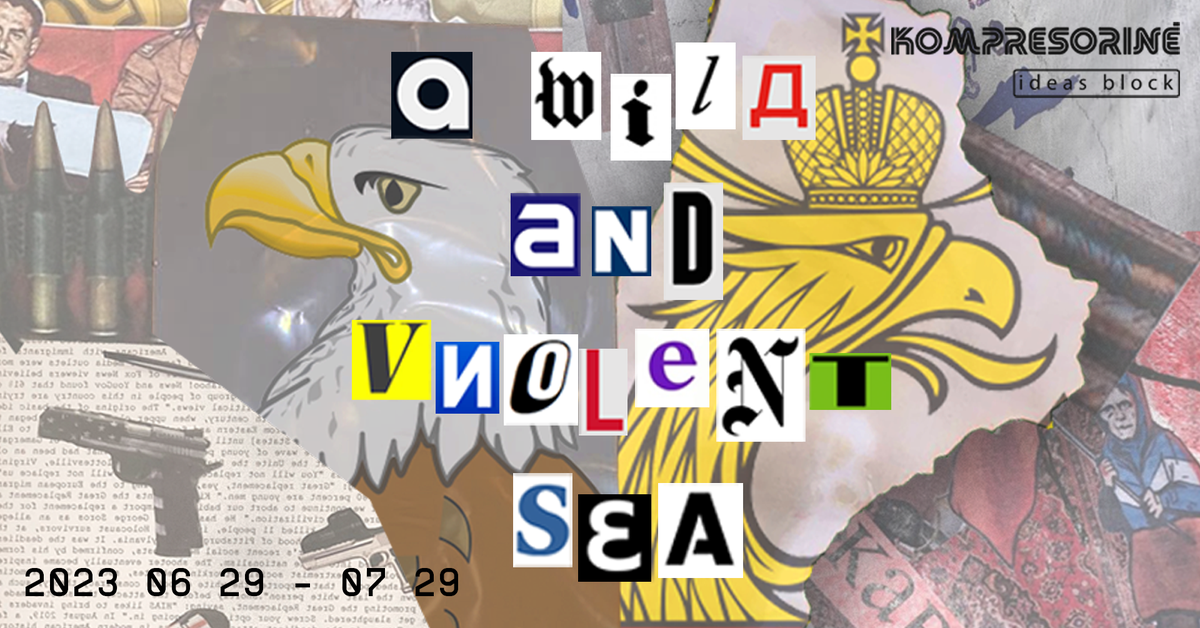 A WILD AND VIOLENT SEA - exhibition opening