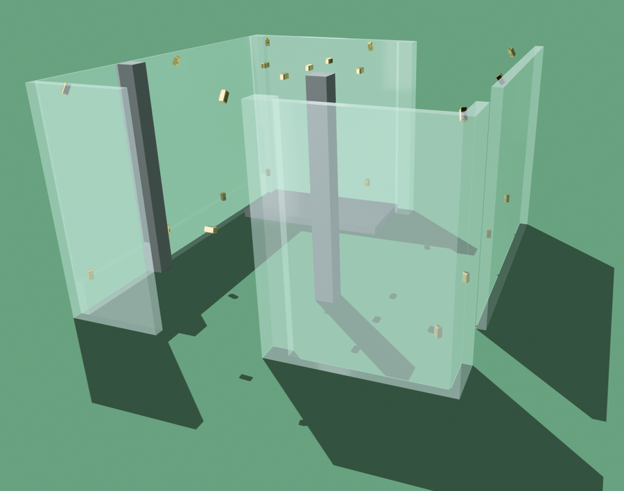Gallery space layout